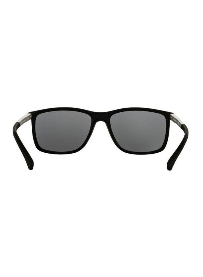 EMPORIO ARMANI Men Wayfarer Sunglasses - Lens Size: 58 mm - Image 4